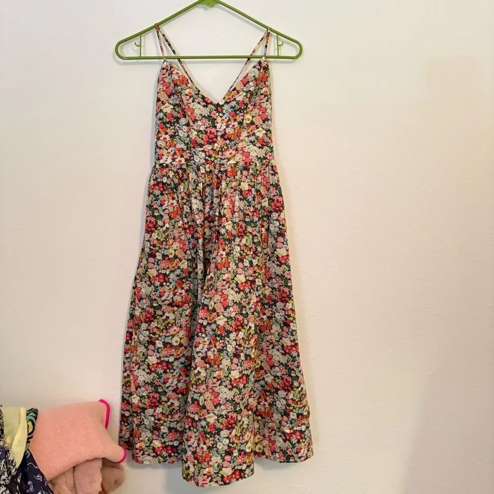J. Crew X Liberty Thorpe Dress 0